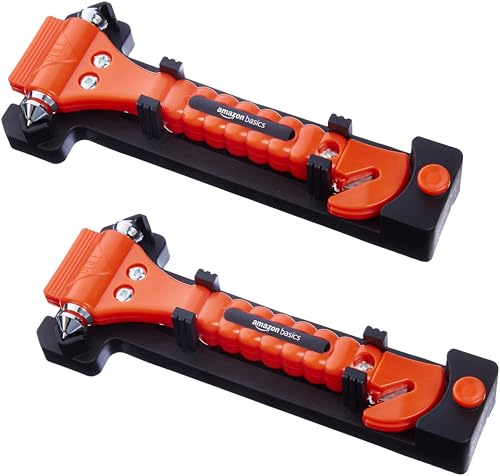 Amazon Basics Emergency Seat B...ter and Window Hammer - 2-Pack - down 36.95% (£3.10) to £5.29 from £8.39