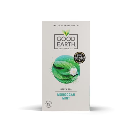 Good Earth Tea Co. Moroccan Mi...rmint – 15 Plant-Based Teabags - down 32.66% (£0.97) to £2.00 from £2.97