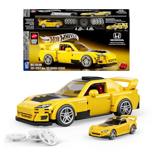 Mattel Brick Shop Hot Wheels S...7 Honda S2000 Building Toy Kit - down 12.01% (£2.40) to £17.59 from £19.99