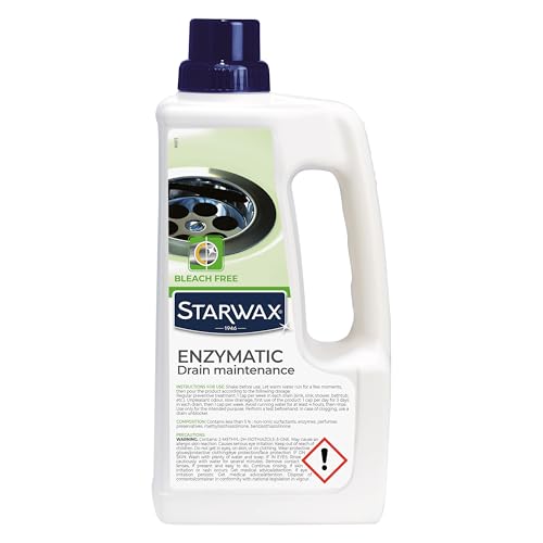 STARWAX - Biological Drain Car... Optimal For Septic Tanks - 1L - down 30.51% (£3.96) to £9.02 from £12.98