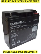 Sealake FM12200, SW12200, FM12170 replacement battery from ULTRAMAX BATTERIES UK
