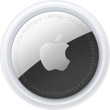 Apple AirTag | For iPhone & iPad | Tracker for keys, wallet, luggage IP67 White