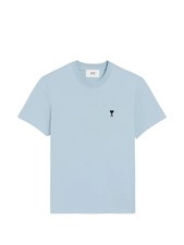 AMI De Coeur  T-Shirt HTS346.724 Embroidered Heart  Ciel £120
