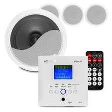 Bluetooth Ceiling Speaker System with 4x CSPS6 - PD BTW30