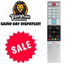 Toshiba Smart TV Remote Control CT-8541 Replacement Smart LED LCD 4K UHD Series