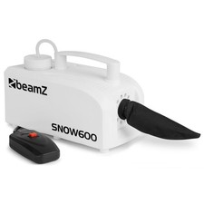 Beamz Snow Machine 600W - Artificial Snow Maker for DJ Events & Winter Parties