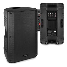 Vonyx VSA 12" Active PA DJ  Speaker - 800W Bi-Amplified Powered Loudspeaker