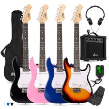 GigKit Junior Electric Guitar Set with 40W Amplifier & Accessories - 3/4 Size