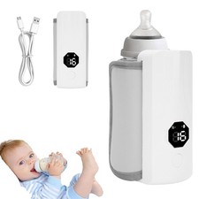 Portable Bottle Warmer with Temperature Control Baby Bottle Warmer for Travel