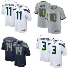 Seattle Seahawks Men's Jersey NFL Nike American Football Top - New