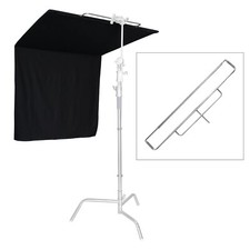 120x120cm 4'x4' Foldable Frame Floppy Flag Gobo Panel with Fire-Retardant Fabric