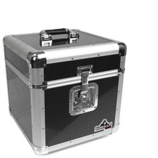 Gorilla GC-LP100 100x 12" Vinyl Record Storage Case Box (Carbon Black)