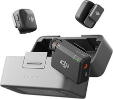 DJI Mic Mini (2 TX + 1 RX + Charging Case) Wireless Lavalier Microphone Vlog New