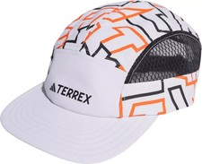 Adidas Adult Terrex 5 Panel Running Cap / White / RRP £25