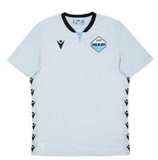 Macron Mens 2021-22 Lazio Goalkeeper Shirt / Grey / RRP £80