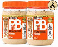2 PACK BBD 06/2026 - PBfit Peanut Butter Powder 2 x 225g = 450g