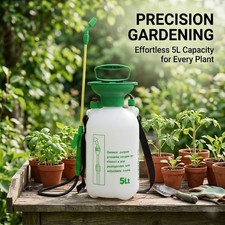 5L Garden Pressure Sprayer Pump Bottle High Pressure Spray for Weed Killer