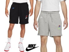Nike Essentials Shorts French Terry Cotton Half Sweat Pants Futura Graphic