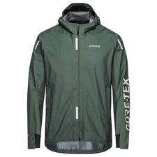 GOREWEAR Concurve GTX Logo Jacket Mens, Slate Green/White