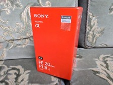 NEW Sony FE 20mm f/1.8 G Ultra Wide Angle Lens - SEL20F18G