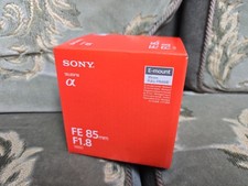 NEW Sony FE 85mm F/1.8 E-Mount Full Frame Lens - SEL85F18