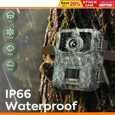 36MP Hunting Trail Camera Wide Angle Motion Activated Outdoor Scouting Camera