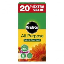 Miracle-Gro Grow All Purpose Soluble Plant Food 1kg + 20% Extra Value