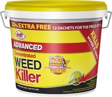 Doff Advanced Concentrated Weedkiller Kills Roots 12 Sachet 20% Free