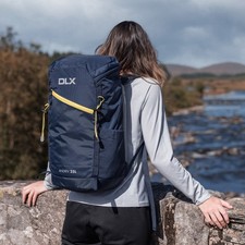 DLX 25L Capacity Padded Strap Rucksack Hydration Pack Walking Bag Andriv