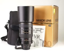 Nikon AF 80-400mm F4.5-5.6 D VR Telephoto Lens Refurbished +12 Month Guarantee