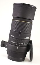 Sigma 135-400mm D F4.5-5.6 DG  APO AF Zoom Lens  Canon Front & Rear Cap