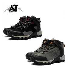 RRP £69.99 - LEATHER Nebraska by AT All Terrain Mens Hiking Outdoor Trail Boots