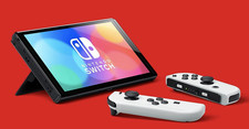 Nintendo Switch Oled Model Console 64GB - White  "SEE NOTES"