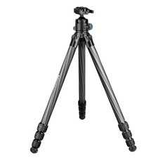 Manbily TS-364U3 Hunting Tripod with Integrated 44 mm Ball Head & Saddle Clamp