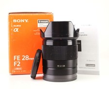 Sony FE 28mm F2 AF Prime SEL28F20 FE Lens Boxed Refurbished + 12Month Guarantee.