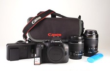Canon EOS Rebel T100 4000D & 18-55 & 55-200 Kit Refurbished +12 Month Guarantee