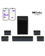 Ultimea Poseidon D80 Boom 7.1 Dolby Atmos Soundbar TV Surround sound system 500W