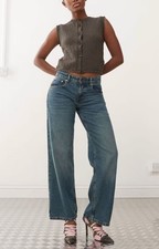 Motel Rocks Womens Blue Jeans