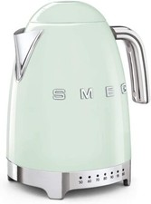 Smeg KLF04PGUK 1.7L Retro Kettle Variable Temp in Pastel Green