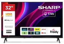 Sharp Smart TV HD Ready C32HE2245KB 32" TiVO LED HDR Freely TV Black