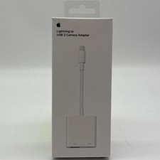 OFFICIAL GENUINE APPLE LIGHTNING TO USB 3 CAMERA ADAPTER A1619 ORIGINAL NEW