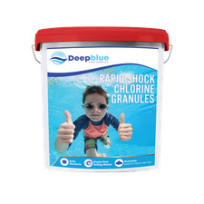 Deep Blue Rapid Shock Chlorine Granules quick acting great for hot tubs and s...