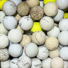500 Mixed Used Golf Balls Practice Hit Away Worn Splits Cuts Cheap Lake Balls