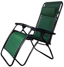 Redwood Patio Chair Leisure Green Recliner Zero Gravity Chair Outdoors Garden