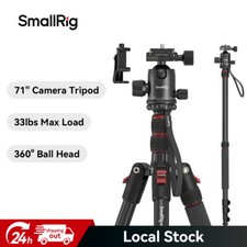mallRig 72" Heavy Duty 2in1 Aluminium Tripod with 360° Metal Ball Head 15kg Load