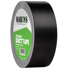 Heavy Duty Duct Gaffer Tape Outdoor Waterproof Black/Silver, 10/25/50M x 48MM