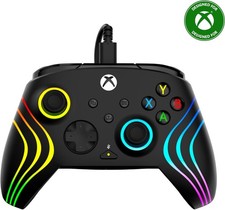 PDP 049-024 V1 Xbox X/S/One Afterglow Wave Wired Controller PC Compatible Black