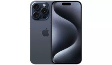 Apple iPhone 15 Pro 128GB 5G Unlocked Smartphone - Blue Titanium (Cosmetic Wear)