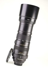 Sigma DG 150-500mm F5-6.3 APO HSM OS Lens Nikon Front & Rear Caps & Hood