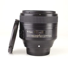 Nikon AF-S 85mm F1.8 G Nikkor Prime Auto Focus Lens & Front & Rear Lens Cap